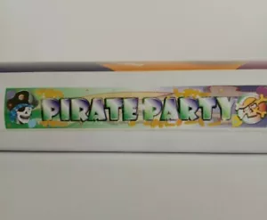 PARTY BIG BANNERR ( PIRATE PARTY 340X180 mm) - Bild 1 von 3