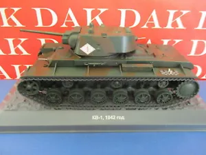 Die cast 1/43 Modellino Carro Armato Tank KV-1 52nd Red Banner Armoured Brigade1 - Foto 1 di 4