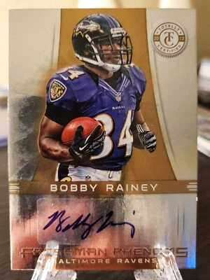 2012 Totally Certified Platinum Gold /25 Bobby Rainey Rookie RC #105 - Image 1 of 4