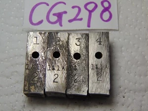VINTAGE PIPE THREADER DIE REPLACEMENT PART TOLEDO 1 & 1A 2" USED  LOT #3 - Picture 1 of 6