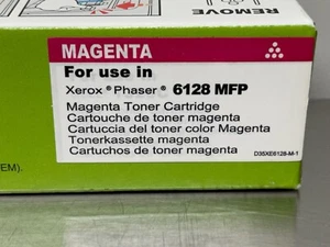 Cartucho de tóner magenta 106R01453 compatible con impresora multifunción Xerox Phaser 6128 6128N - Imagen 1 de 2