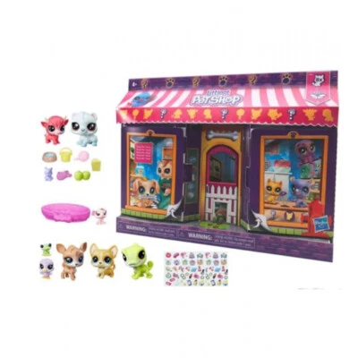 Hasbro LPS Littlest PetShop Ultimate avec 8 figurines + plein de surprises E7428