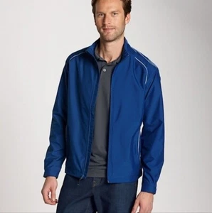Chaqueta Cutter & Buck para hombre CB WeatherTec Beacon cremallera completa talla M - Imagen 1 de 13