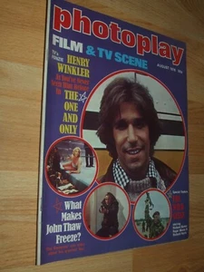 Photoplay Film & TV Scene  Magazine August  1978 The Fonz John Thaw  - Picture 1 of 5
