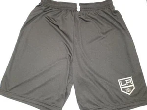 0724 Hombres LOS ANGELES KINGS Camiseta Corta Bordada NEGRA Nueva - Imagen 1 de 1