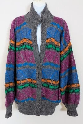 Suéter Mohair Vintage Escada Margaretha Ley Manga Larga Talla 38 W Alemania Años 80 Foto 1 de 4