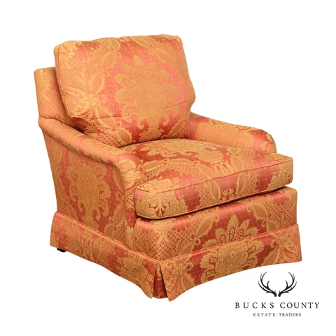Baker Furniture Custom Upholstered Lounge Chair Cover