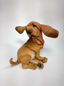 Country Artists a Breed Apart - Großer Bloodhound Welpe Hund "Biggles" Figur - Bild 1 von 17