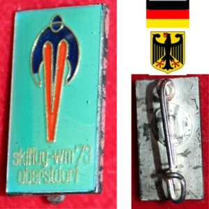 WINTERSPORT ANSTECKNADEL SKI-FLUG WM WELTMEISTERSCHAFT WC  * OBERSTDORF 1973 - Bild 1 von 1