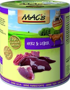 MACs Cat Herz & Leber | 6x 800g Katzenfutter nass - Bild 1 von 1
