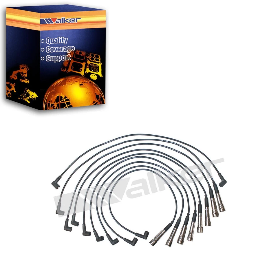 Walker Spark Plug Wire Set For 1973-1976 Mercedes-Benz 450SLC 4.5L V8 - Image 1 of 1