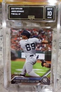 Jasson Dominguez, 2023 Topps Now #798 Call up, Grade: 10 (Gem Mint) NY Yankees - Picture 1 of 2