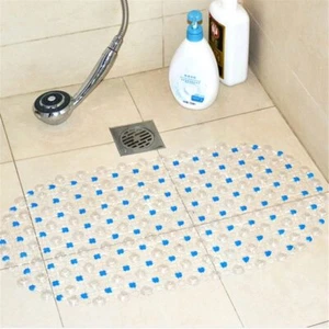 Anti-Slip Bath Tub Shower Mat 27"X15" Long Antibacterial Suction Washable - Picture 1 of 11