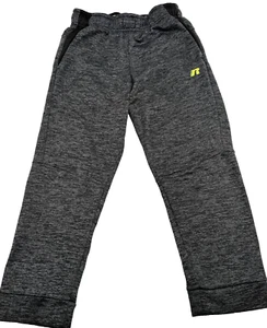 Joggers sportivi Russell Youth L Dri-Power 360 grigi con coulisse in vita e logo - Foto 1 di 11