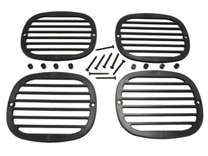 1991-1996 Corvette C4 Tail Light Louvers - Bild 1 von 1