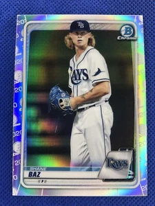 #BD-10 2020 Shane Baz Bowman béisbol cromo draft prospect refractor - Imagen 1 de 2