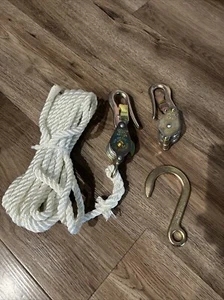 Klein Tools H1802-30SR Block and Tackle, Blocks 267/268, Anchor Hook 259 - Picture 1 of 3