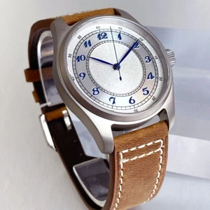 39mm Weiß Titan Pilot Retro Saphirglas Automatik NH35A Herren Uhren - Bild 1 von 7