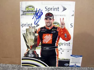 Tony Stewart Nascar Légende Signé Dédicacé 11x14 Photo Avec / Bas COA Champion - Picture 1 of 1