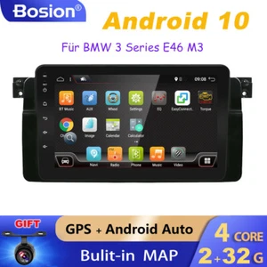 8 Inch GPS Für BMW 3 Series E46 M3 Autoradio Android 10 Navigation RDS BT5.0 DAB - Bild 1 von 12