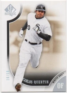 Carlos Quentin 2009 SP AUTHENTIC BASEBALL Silver #10/59 White Sox - Picture 1 of 2