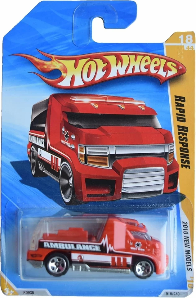 HOT WHEELS RAPID RESPONSE 2010 NEW MODLES - Image 1 of 1