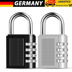 Cerradura de combinación cerradura de seguridad candado candado de viaje candado de planchado DHL - Imagen 1 de 26