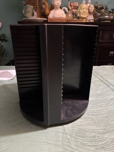 Laserline 80 CD Storage Holder Rotating Spinning Tower Carousel Rack CD80 72 CDs - Imagen 1 de 3