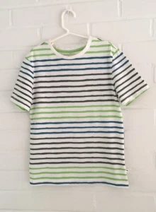 Classic Boys Size 7/8 Tommy Bahamas Striped Short Sleeve Summer T-Shirt  - Picture 1 of 6
