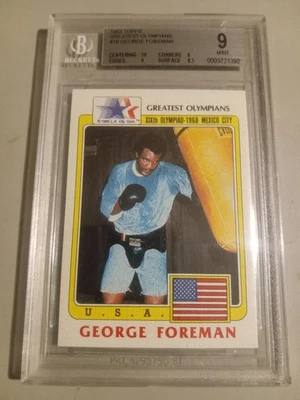  George Foreman 1983 Greatest Olympians Beckett 9 - Image 1 of 2