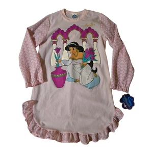 Vintage Disney Aladdin Jasmine Nightgown Girls SZ 14 Deadstock NOS 1994 - Picture 1 of 11