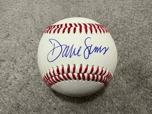 NEW YORK NYY YANKEES DAVE SIMS SIGNED AUTOGRAPHED BALL BASEBALL PROOF COA - Bild 1 von 4