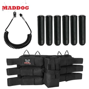 Maddog Sports 6+1 Paintball Harness Pods Standard Remote Coil - Bild 1 von 4