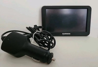 Garmin GPS Navigation System Tested Touch Screen Nuvi 50LM W/Car Attachment Cord - Image 1 of 4