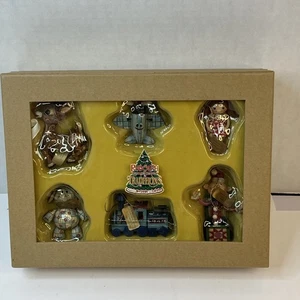 Jim Shore 2007 Rudolph the Red Nosed Reindeer Misfit Toys Ornament Set X6 - Picture 1 of 11