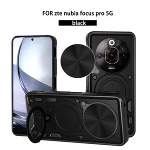 For ZTE Nubia Focus Pro 5G, Shockproof Case Hybrid Armor Slide Lens Camera Cover - Picture 1 of 20
