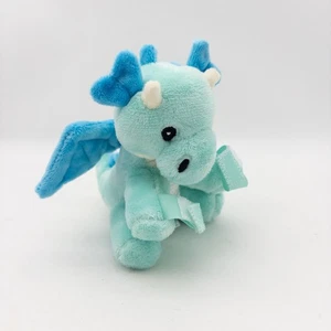 Dr. Brown’s Lovey Pacifier Holder Plush Dragon Blue Teal Baby Soother Toy - Picture 1 of 8