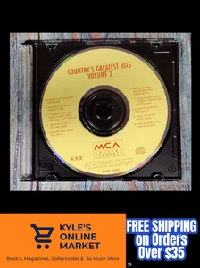 Country's Greatest Hits Volume 2 **DISK ONLY** - Picture 1 of 5