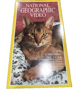 National Geographic Video - Cats: Caressing the Tiger (VHS, 1991) - Bild 1 von 1