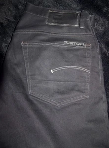 G-STAR Raw Jeans 3301 Dark Wash 34x32 Mens - Picture 1 of 5