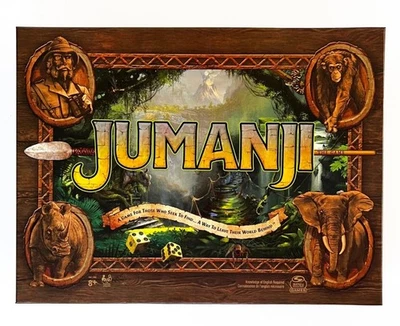 Jumanji Board Game Classic Scary Adventure 2021 Edition Spin Master NEW - Image 1 of 4