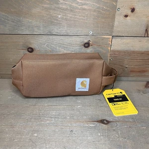 NWT Carhartt Gear Pack Travel Kit Duck Canvas CA0315 Rain Defender Pouch - Picture 1 of 8