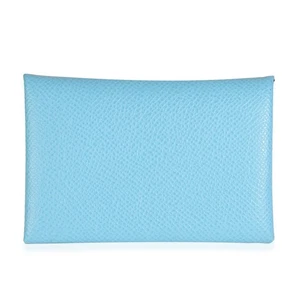 Tarjetero Hermès Celeste Epsom Calvi - Imagen 1 de 8