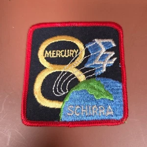 NASA Space Program Mercury 8 Schirra Patch - Picture 1 of 5