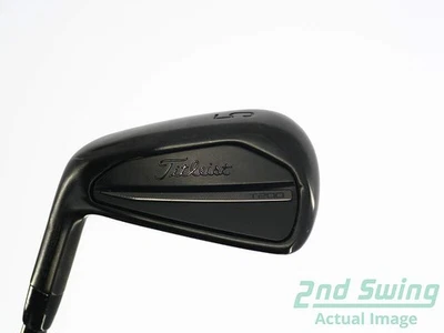 Titleist 2023 T200 Black Single Iron 5 Iron Steel Stiff Left 39.0in - Image 1 of 4