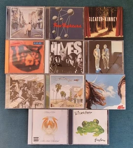 11 CD Rock Lot: Oasis, Silverchair, Foo Fighters, Air, Caesars, Kings Of Leon - Picture 1 of 3