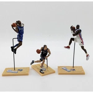 Mcfarlane Toys 2003 NBA 3" Figures Wallace Pistons McGrady Magic Jason Kidd Nets - Picture 1 of 14