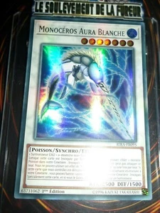 YU-GI-OH! SUPER RARE MONOCEROS AURA BLANCHE RIRA-FR095 NEUF EDITION 1 - Picture 1 of 1