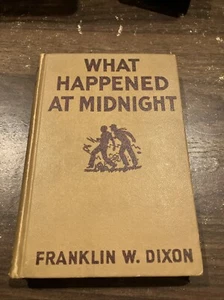 Vintage Hardy Boys What Happened at Midnight Frank W. Dixon 1931 Grosset Dunlap - Picture 1 of 9