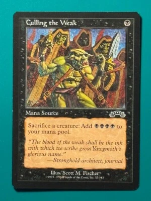 🕯️ MTG Culling the Weak #1 – Tempest – Never Played Beauty - Image 1 of 2